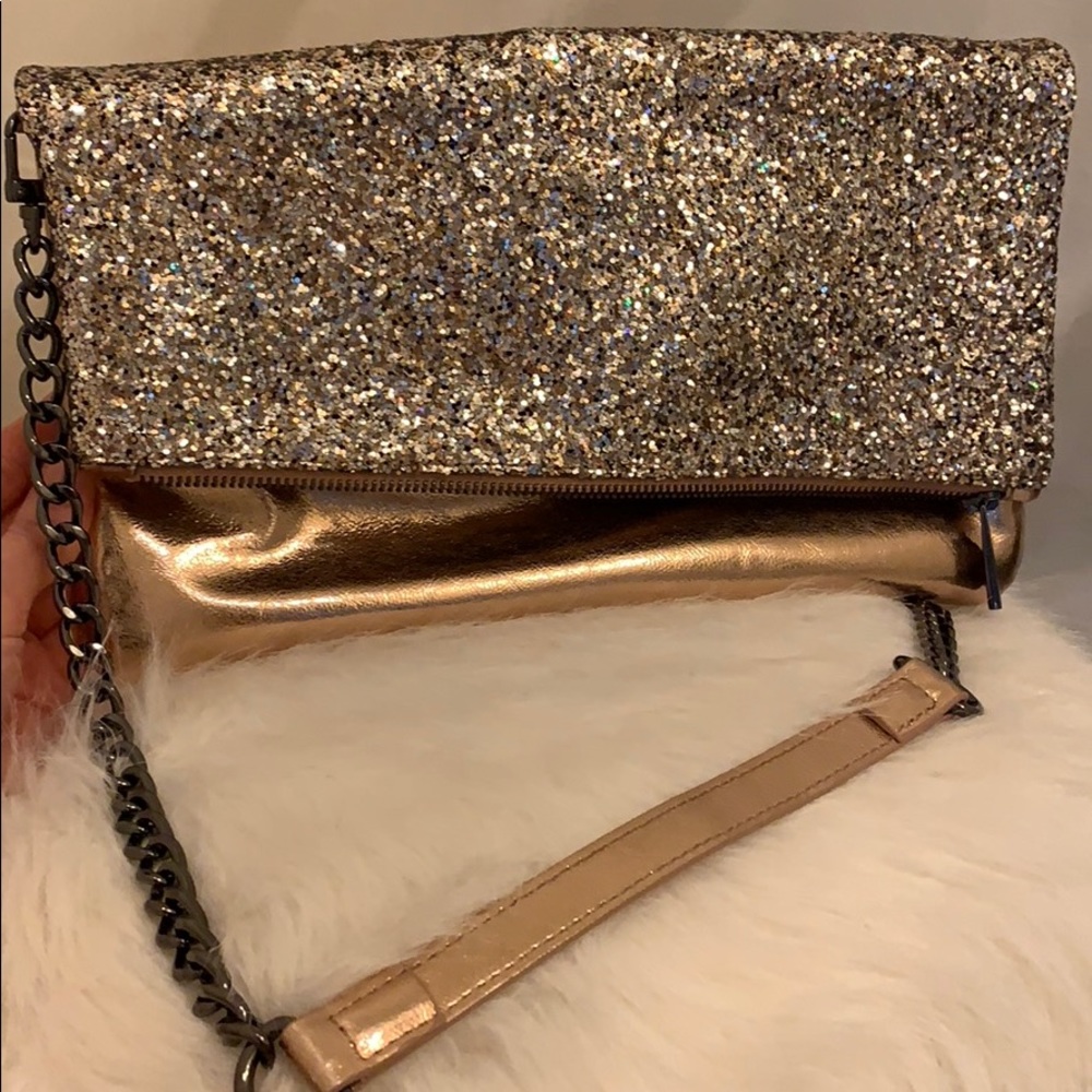 Express Rose Gold Clutch - Picture 2 of 6